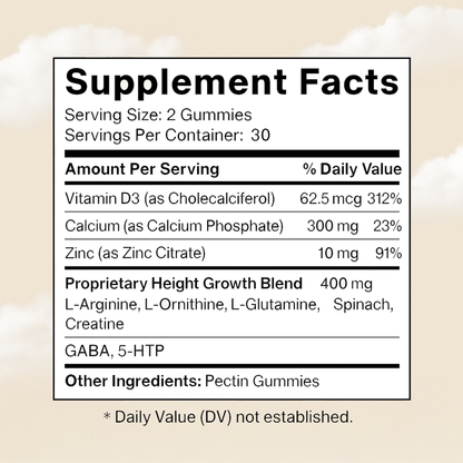 Nourify Heightener Gummies