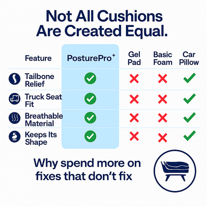 PosturePro™ Relief Cushion